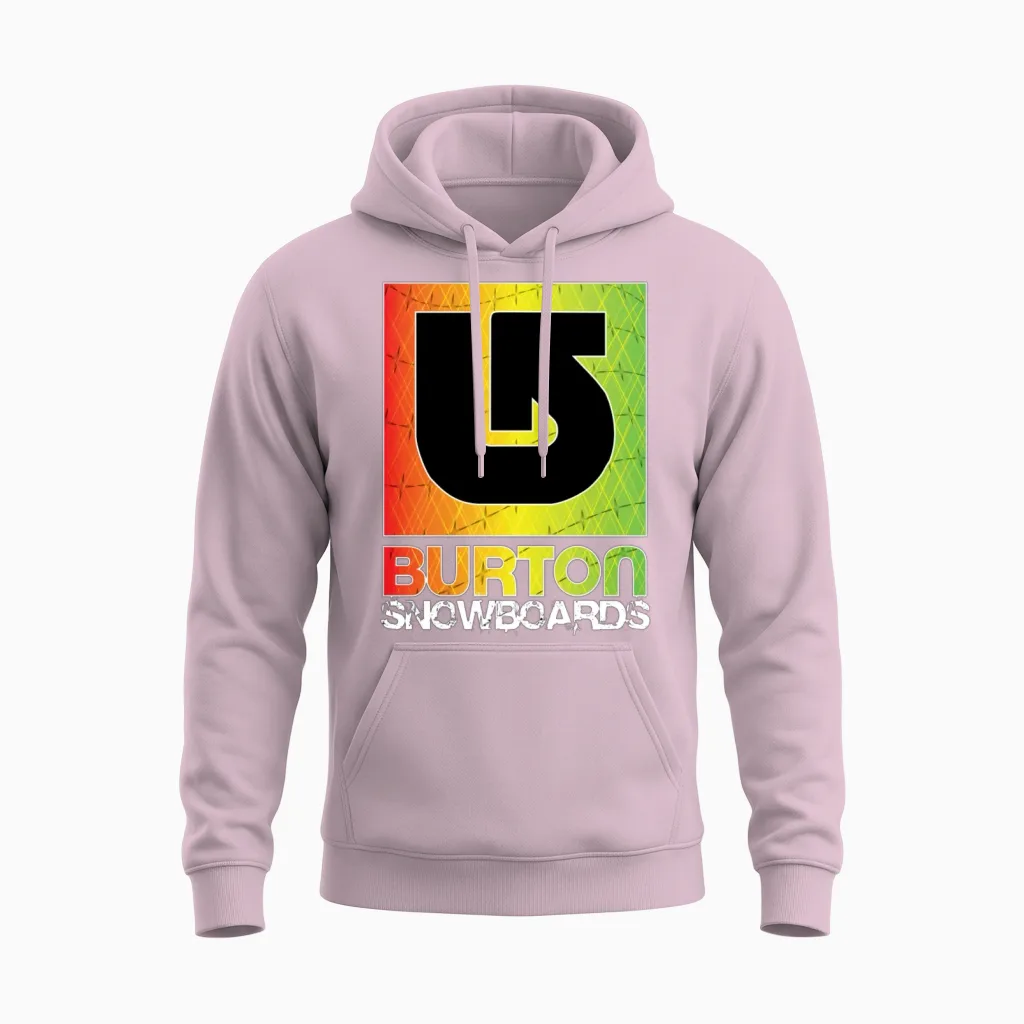 Burton Unisex Hoodie in Light Pink