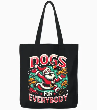 Dogs for Everybody Dog Dog Owners Dog Owner Tote Bags - Black