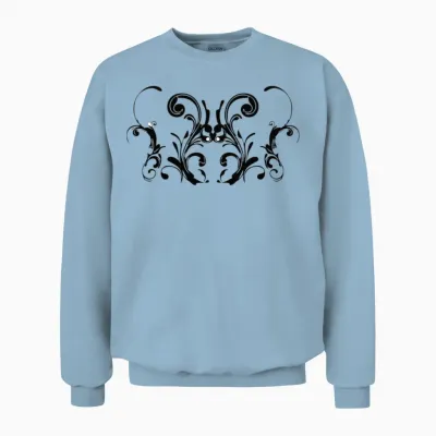 Custom Unisex Sweatshirt - Light Blue