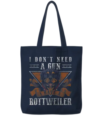 Pedigree Dog Loyal Mistresses Dog School Tote Bags - Navy