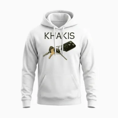 Funny Boston Accent Car Keys Unisex Hoodie - White