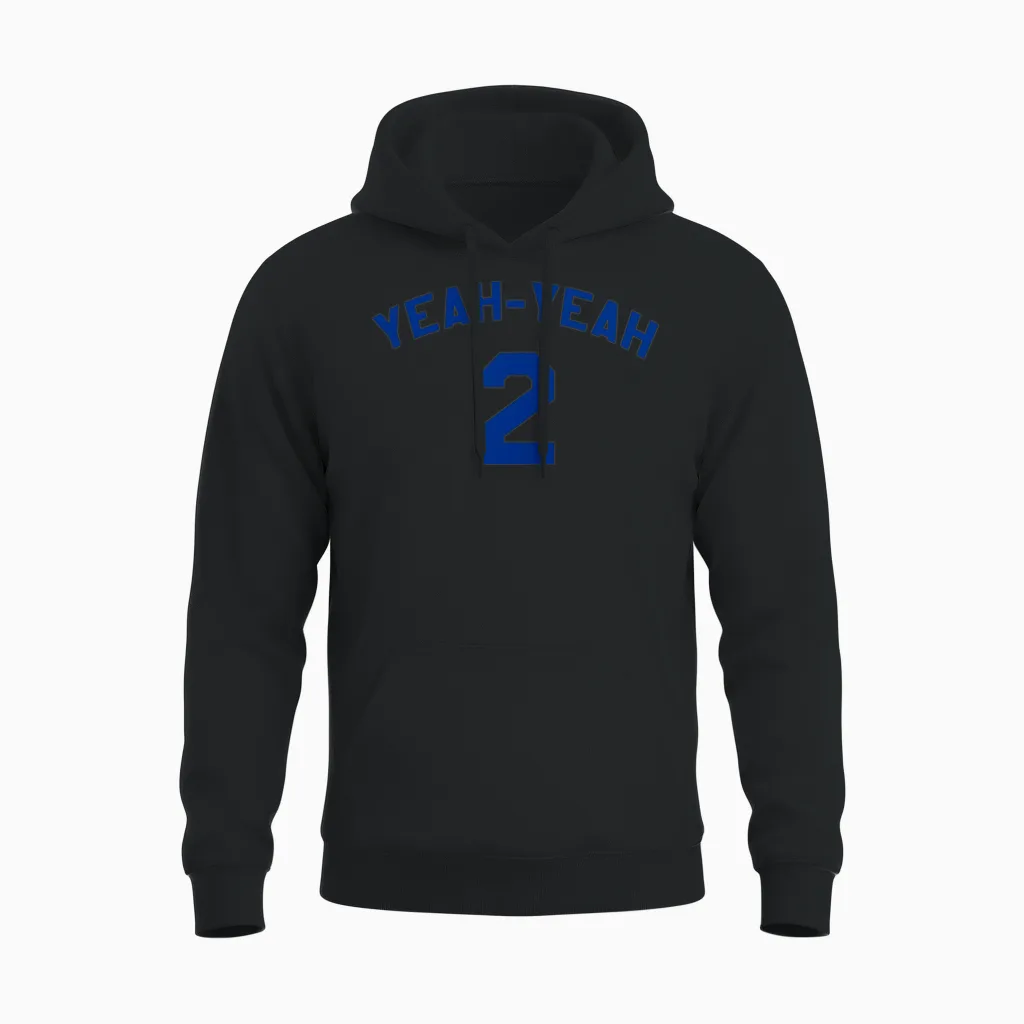 The Sandlot - Yeah-Yeah Jersey Unisex Hoodie in Black
