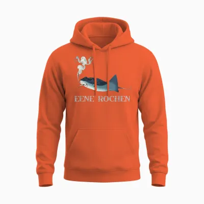 Ene Rochen Fun Unisex Hoodie - Orange