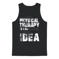 Physical Therapy Unisex Tank Top - Black – 1
