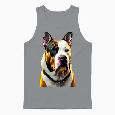 Dog Unisex Tank Top - Sport Grey
