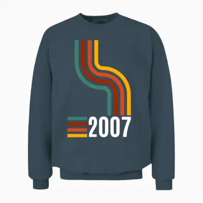 Limited Edition 2007 18th Birthday Present Unisex Sweatshirt - Dark Heather