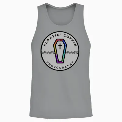 Floatin Coffin Photography Unisex Tank Top - Sport Grey