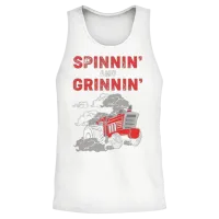 Tractors Dri Tractor Pulling Unisex Tank Top - White – 2
