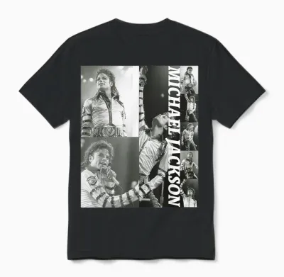 Michael Jackson 012 Unisex T-Shirt - Black