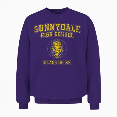 Sunnydale High School Class of 99 Unisex Sweatshirt - Purple