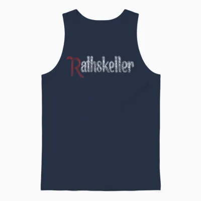 The Rat Rathskeller Clothing Apparel Boston Unisex Tank Top - Navy