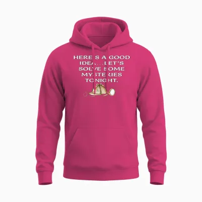Sherlock Holmes' Essentials, Mystery Lovers, Detective Quote T-Shirt, Black, S Unisex Hoodie - Heliconia