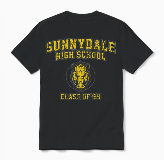 Sunnydale High School Class of 99 Unisex T-Shirt in Black