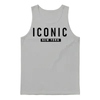 Iconic Unisex Tank Top - Ash – 1