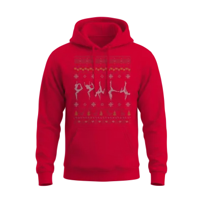 Pole Dance Ugly Unisex Hoodie - Red