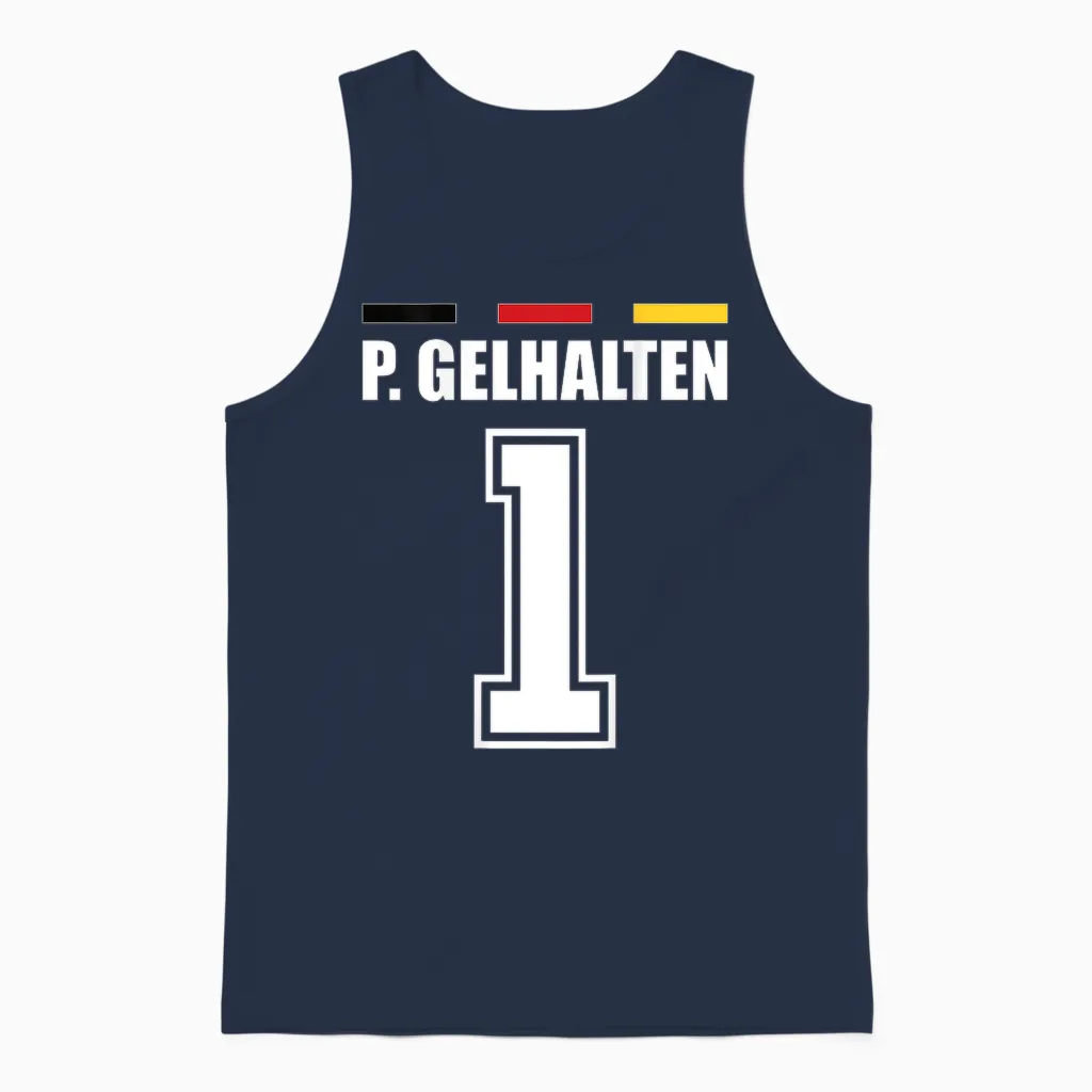 Lustige Namen Deutschland Trikot Für Mallorca Und Die Party Unisex Tank Top in Navy
