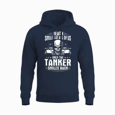 Tank Tanks Panzer Tanker Death Gift Present Unisex Hoodie - Navy