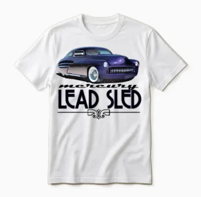 Mercury Lead Sled Unisex T-Shirt - White