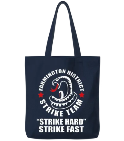 Strike - Farmington District Strike Team Tote Bags - Navy