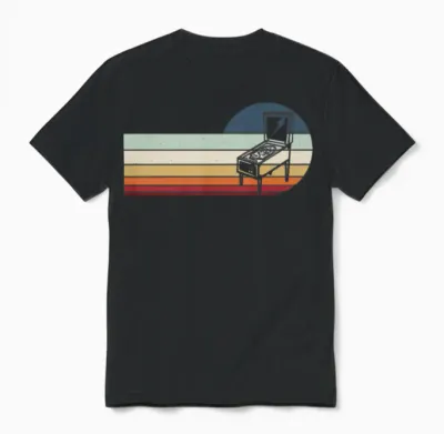 Retro Colorful Gaming Unisex T-Shirt - Black
