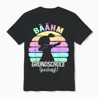 Grundschule Absolvent Abgänger Grundschule Abschluss 2026 Unisex T-Shirt - Black