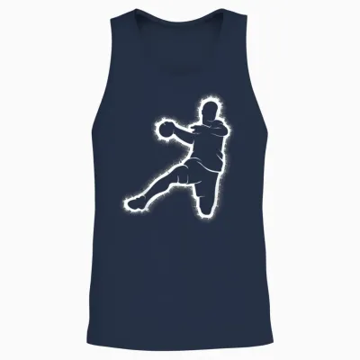 Handball Handballer Jungen Kinder Unisex Tank Top - Navy
