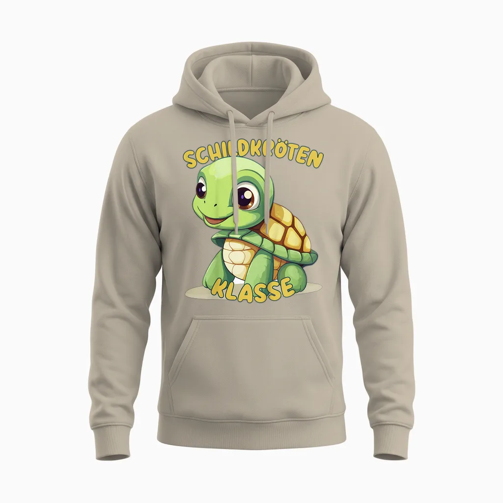 Schildkröte Für Grundschule Schildkrötenklasse, Klassentier Unisex Hoodie in Sand