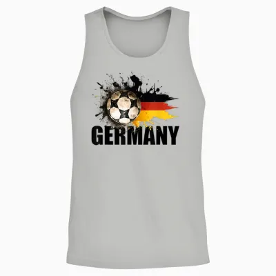 Deutschland Trikot 2026 Deutschland Flagge Germany T-Shirt, White Unisex Tank Top - Ash