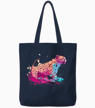 Guépard Tote Bags - Navy