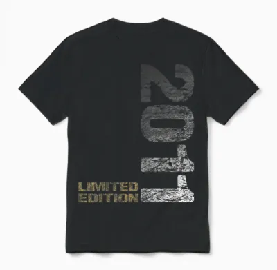 2011 Junge Mädchen 15. Geburtstag Limited Edition 15 Unisex T-Shirt - Black
