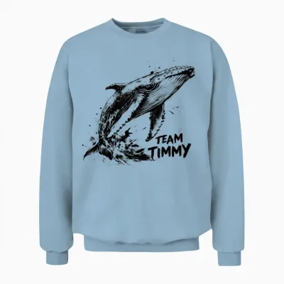 Team Timmy Der Ostseewal Unisex Sweatshirt - Light Blue