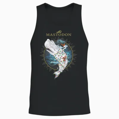 Mastodon Leviathan Holiday Unisex Tank Top - Black