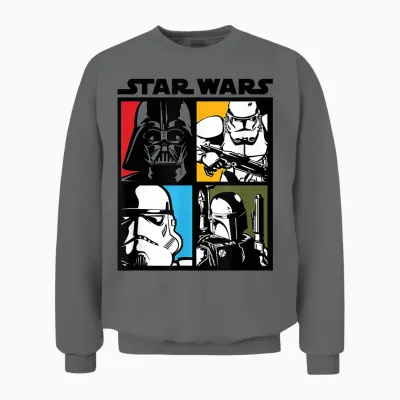 Star Wars Empire Group Unisex Sweatshirt - Graphite Heather