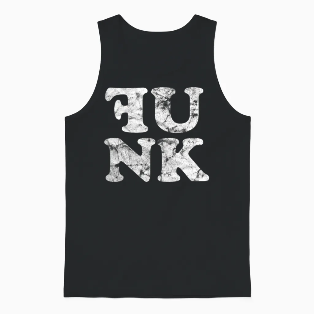 Funk Music Retro Lovers Gift Unisex Tank Top - Black