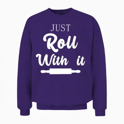 Bakers Cooking Unisex Sweatshirt - Purple