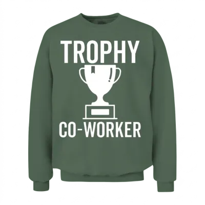 Trophy Co-Worker Unisex Sweatshirt - Military Green