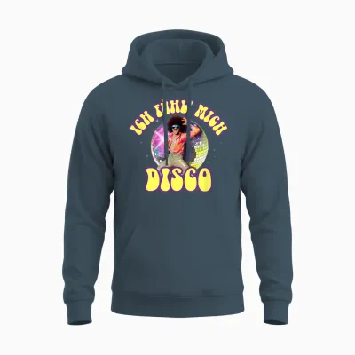 Ich Fühl Mich Disco Disko Malle Steiffen Christian Schlager Unisex Hoodie - Dark Heather