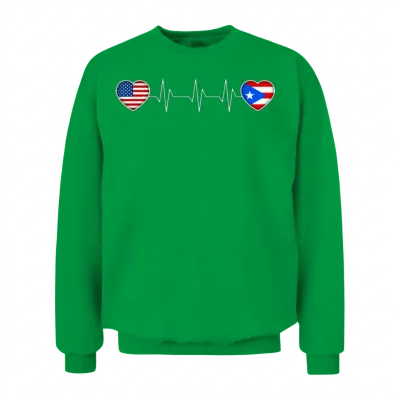 Puerto Rico Unisex Sweatshirt - Irish Green