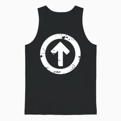 Above the Influence Unisex Tank Top - Black