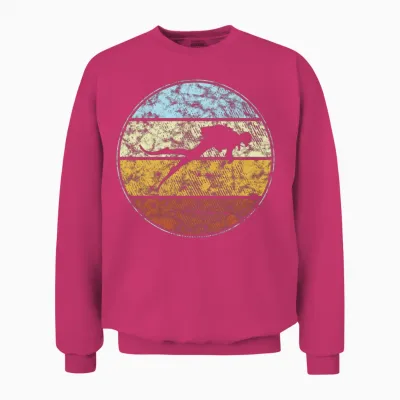 Diving Retro Unisex Sweatshirt - Heliconia