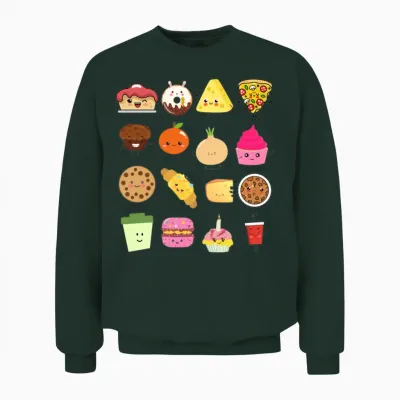 Funny Food Unisex Sweatshirt - Forest