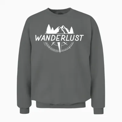 Hiking | Mountaineer | Wanderlust | Climbing Unisex Sweatshirt - Graphite Heather