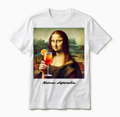 Mona Aperola | Holy Lisa Spritz Aperölchen Spritztour Team Unisex T-Shirt - White