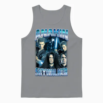 Star Wars Classic Anakin Skywalker Photo Collage Unisex Tank Top - Sport Grey