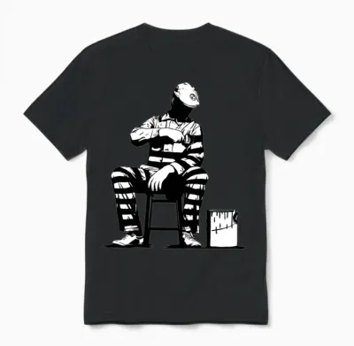 Dolk Prison Painter Unisex T-Shirt - Black