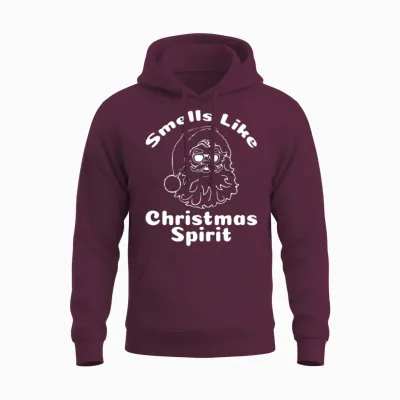 Christmas Funny Meme Unisex Hoodie - Maroon