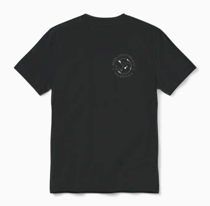 Pokémon Pikachu Catch Em All Pocket Unisex T-Shirt in Black