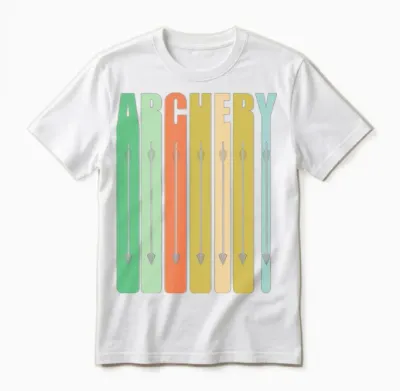 Archery Archery Retro Unisex T-Shirt - White