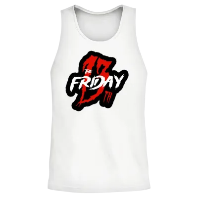 Friday the 13th Unisex Tank Top - White