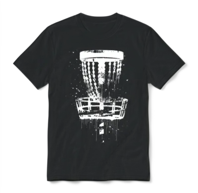 Disc Golf Unisex T-Shirt - Black